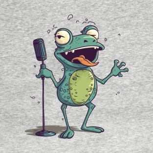 Frog singing T-Shirt